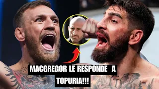 BRUTAL MENSAJE de Conor Mcgregor a Ilia Topuria y Volkanovski tras UFC 298