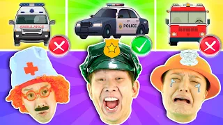 Где Моя Полицейская Сирена? 🚒 🚓 🚑 + СБОРНИК Lights Kids Детские Песни