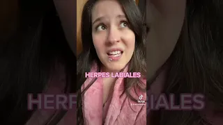 HERPES LABIALES versión #shorts