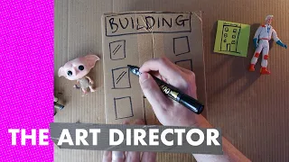 What is an art director on a film set?