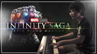 Marvel Studios' THE INFINITY SAGA - Epic Piano Mashup/Medley (Piano Cover)+SHEETS