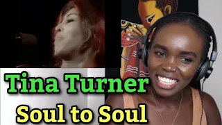 African Girl First Time Hearing Tina Turner Soul to Soul | REACTION