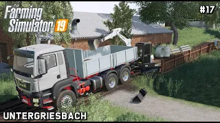 BOBCAT E55 | Public Works and Farming | Untergriesbach | Farming Simulator 19 | Episode 17