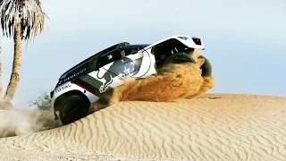 First Look at the PEUGEOT 3008 DKR In Action | Dakar Rally 2017