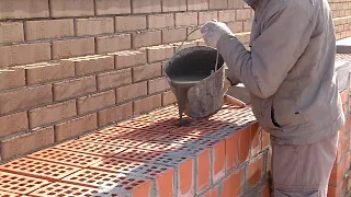 Best brick to build. Double ceramic brick. Features of the work.