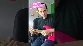 3 Steps To PINCH HARMONICS 🎸💥