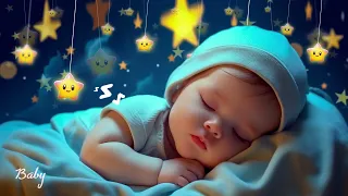 Baby Sleep Music 🌟 Mozart Brahms Lullaby ✨ Brain Development⭐️ Sleep Instantly In 5 Minutes