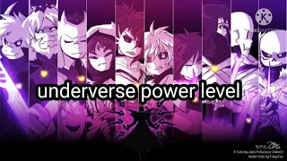 underverse power level (ultra version)