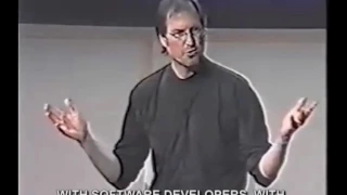 Best marketing strategy ever! Steve Jobs Think different   Crazy ones speech with real subt