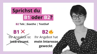 12 wichtige B2-Formulierung für die Prüfung und das Leben | B1, B2, C1 | Mini-Unterricht mit Yuliia