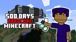 500 Days in Hardcore Minecraft