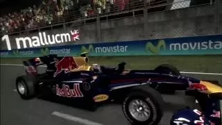 F1 2010 SRL S2 Round 11 Spanish Grand Prix Highlights (My POV)
