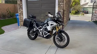 2023 Triumph Tiger 1200 Rally Pro Walkaround With NEW Parts!