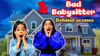 The BAD BABYSITTER opens A DAYCARE 😈 behind scenes | Kinigra Deon - LAIYAFACE
