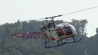 RC LAMA SA-315B SCALE TURBINE XXL MODEL HELICOPTER