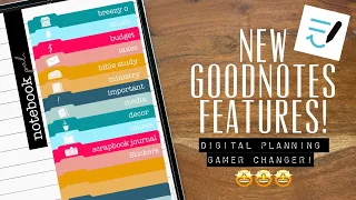 STOP!! 😱 New Goodnotes 6 features and MIND blowing ways to use them in DIGITAL PLANNING! 🤩