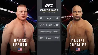 Brock Lesnar VS Daniel Cormier