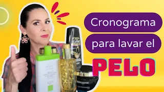 COMO LAVAR EL PELO | Cronograma para LAVAR el PELO