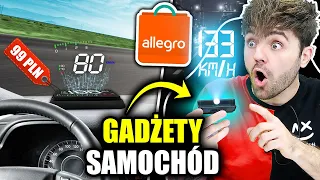 Najlepsze SAMOCHODOWE GADŻETY z Allegro!