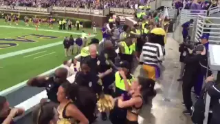 Police dance at ECU