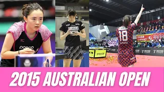 Jeon Ji Hee vs Hina Hayata  | 2015 Australia Open