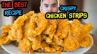 How to make Crispy CHICKEN STRIPS / TENDERS / FINGERS