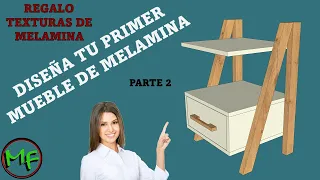 Aprende a diseñar muebles de melamina parte 2