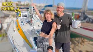 wir STREICHEN unser SEGELBOOT! 🤩 I Karl Ocean Ep.54