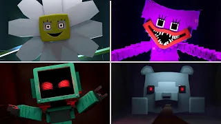 [Minecraft Version] All Jumpscares Poppy Playtime Chapter 3