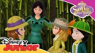 Mulan Shows Sofia She is Strong | Sofia the First 👑 | Disney Junior Arabia