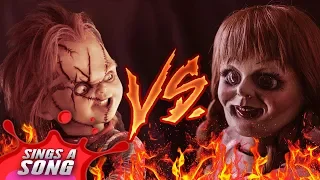 Chucky Vs Annabelle (Childs Play Vs The Conjuring Dolls Scary Horror Parody)