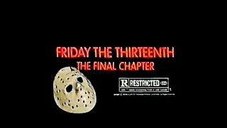 Friday the 13Th:The Final Chapter tv trailer for the "Last" Jason horror flick...ah we know better!!