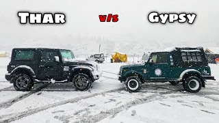 Thar vs Gypsy in Snow | Which perform better