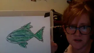 Camouflage fish art activity