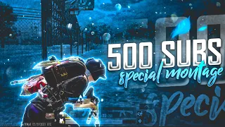 THANKS FOR 500 SUBSCRIBERS🥺❤️ | ROXXANE x PUBG MONTAGE | HOWL WOLF | ROAD TO 1K