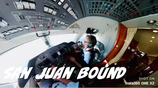 WEST PALM BEACH TO SAN JUAN PUERTO RICO [] G200 Private Jet [] Corporate Pilot Life