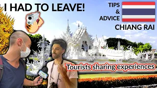 Why o why Chiang Rai? บรรยายไทย  TOURIST sharing GOOD and BAD experiences in Thailand| White Temple