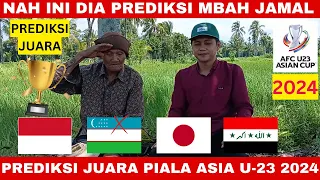 Indonesia Uzbekistan Japan Iraq - Juara Piala Asia U-23 prediksi mbah jamal