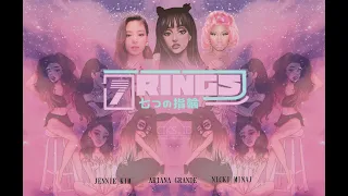 7 Rings Mashup - Ariana Grande ft. Jennie Kim & Nicki Minaj || Video Music