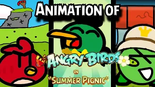 Animation: based by Angry Birds Presents: Summer Pignic, Happy 12 years angry birds | S.A 1 2 3