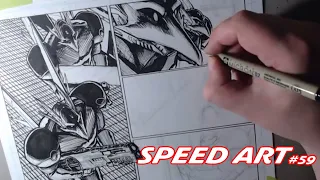 Speed Art #59: Page 25 of Blood Force #3