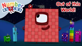 @Numberblocks - Out of This World! 🌍 | Space Adventures | Learn to Count