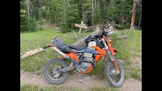 Tour of Idaho T1, 2022 successful finish on KTM 350 EXC + gear final thoughts