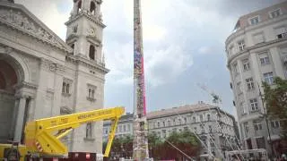 LEGO Guinness World Record Tower, Budapest 2014