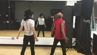 Los Angeles, USA, follows Michael Jackson’s dance teacher to learn the dance steps.