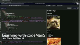 Learn HTML by Building a Cat Photo App - Step 23