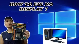 How to fix  NO DISPLAY Computer (TAGALOG) 2024