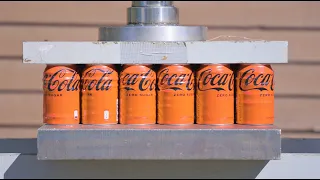 How Many Soda Cans Does It Take to Stop a 10-Ton Hydraulic Press?