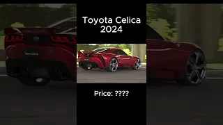 toyota Celica 2024 #car  #shorts