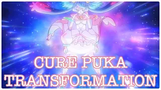 PreCure All Stars F | Cure Puka Transformation! 🤍